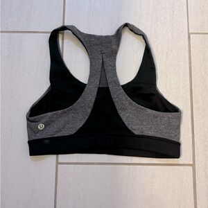 Lululemon gray invigorate bra